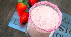 batidos de fresa y yogur receta