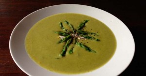 crema de esparrago